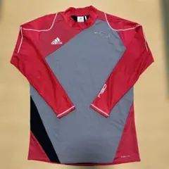 adidas アディダス F50 長袖 トレーニングウェア　ピンク　グレー　O