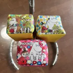 ムーミン キューブポーチセット 3個