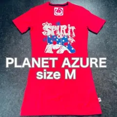 【平成ギャル】PLANET AZUREココルル風派手カワ半袖Tシャツ ワンピース