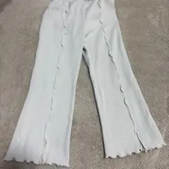 BREEZE リブフレアパンツ　110㎝のサムネイル