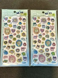 【正規品】 たまごっち プチドロップシール　2枚セット　未開封