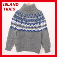タートルネックセーター イギリス アイランド タイド ISLAND TIDESのサムネイル
