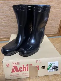 Achilles レインブーツ NGB 5104 ブラック 26.5cmのサムネイル