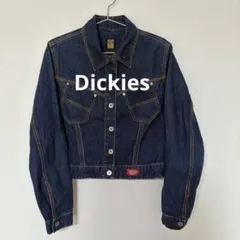 最終★Dickies ダークデニム クロップドジャケット Sサイズ　ヴィンテージ