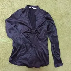 新品ZARA BASIC 黒 長袖シャツ Sサイズ