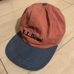 90s L.L.Bean ロゴ刺繍 ツートン 6パネル キャップのサムネイル