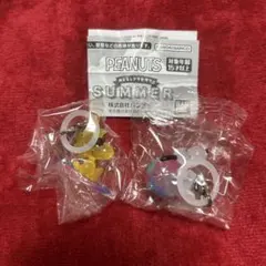 PEANUTS　めじるしアクセサリー　SUMMER　スヌーピー　2個セット