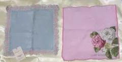 LAURA ASHLEY ローラアシュレイ ハンカチ 2枚セット