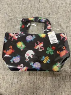 【新品未開封】フェイラー×神崎恵　ファンキーフォーチュン柄トートバッグ　ネイビー