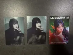 【新品未使用】LE SSERAFIM CRAZY シール3枚セット