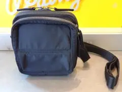 PORTER 吉田カバン LUGGAGE LABELブラック ショルダーバッグ