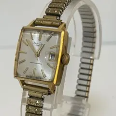 9 稼動 SEIKO 時計 自動巻き ゴールド マチックレディ レディース AT 