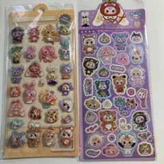 ★新品•未使用★シール　立体 ホログラム　2個セット