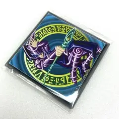 遊戯王　スクエア缶バッジ　ブラックマジシャン