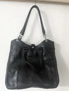 【美品】ダニエル＆ボブ クロドーロ 2WAYレザートート　ブラック