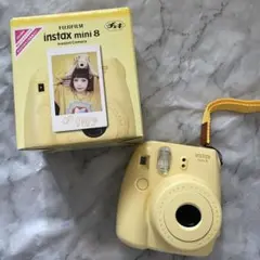 FUJIFILM instax mini 8 イエロー 本体のみ