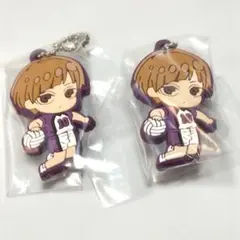 【白布賢二郎 ×2】でふぉラバ！ ハイキュー!! 白鳥沢学園・稲荷崎キーホルダー