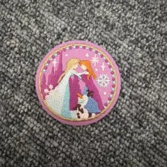 ディズニー刺繍缶バッチ2 アナと雪の女王