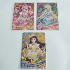 ひみつのアイプリ　シークレットフレンズ∞バズリウム　3枚セット