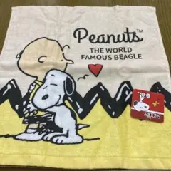 スヌーピーハンドタオル