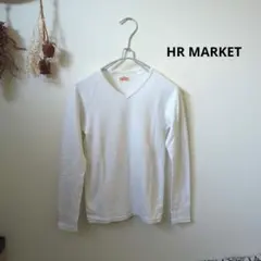 HR MARKET　ストレッチフライス Vネックロングスリーブ Tシャツ 日本製のサムネイル