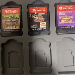 Nintendo Switch ソフト 3本セット ソフトケース付き