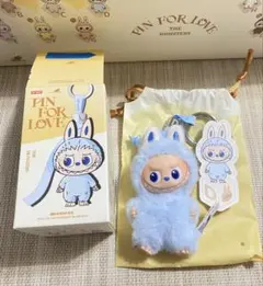 POP MART ラブブ　PIN FOR LOVE イニシャル　『D』