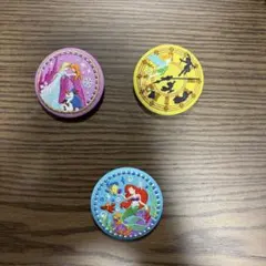 ディズニープリンセス ピンバッジ 3個セット