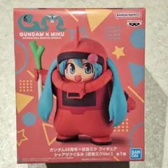 ✨️新品　ガンダム45周年 × 初音ミク　フィギュア　シャアザクぐるみ