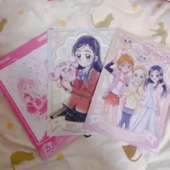 プリキュア 20周年記念クリアファイル2枚セット 雪城ほのか