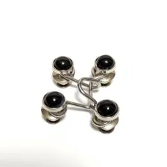 ウエスト調整　サイズ直し　バックル　アジャスター　パールブラック