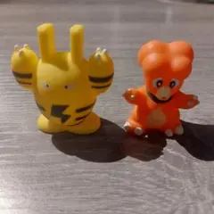 ポケモンキッズ フィギュア 2体セット　エレキッド　ブビィ