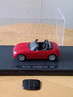 スズキ　カプチーノ　1991　1/43 MMP エブロ　ハードトップ付き