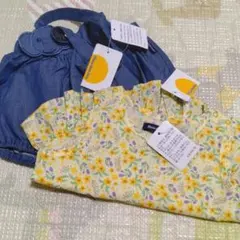 【新品】ムージョンジョン 80 タンクトップ ショートパンツ　丸高衣料