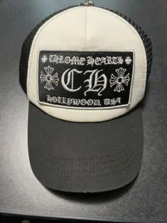 CHROME HEARTS トラッカーキャップ メッシュ ブラック ホワイトのサムネイル