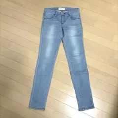 センスオブプレイス　LEEコラボ　ライトブルースキニーデニム　エドウィン7号