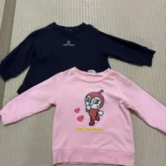 petit main トレーナー　アンパンマンドキンちゃん　トレーナーまとめ売り