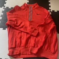 Nike ハーフジップ トレーナー M レッド
