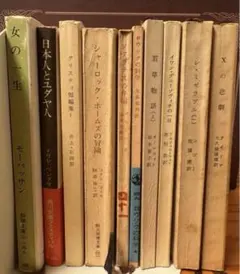 昭和の文庫本　10冊セット　海外作家　まとめ売り