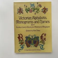 Victorian Alphabets 図案集 刺繍 クロスステッチ