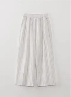 OHOTORO｜Nap Linen Stripe Pants