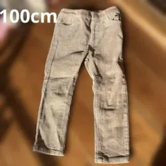 コーデュロイ　petit main ベージュ　ズボン　パンツ　100cm