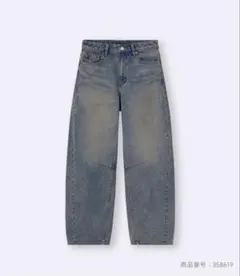 GUバレルレッグジーンズ＋OS(米国仕様)