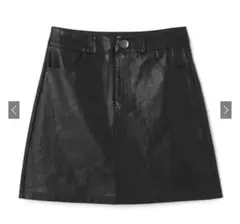 GRL インパン付きレザーミニスカート[at1332]