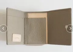 極美品】パールアイボリー×超ミニマル財布♡Abrasus薄い財布レディース