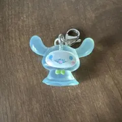 サンリオ　めじるしアクセサリー　てるてる坊主　シナモロール　シナモン　ガチャ