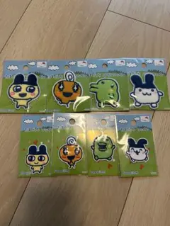 セリア　たまごっち　パイルワッペン　全種類セット