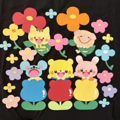 【ウキウキな春♪】壁面飾り　壁面　装飾　新年度　保育