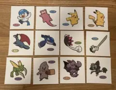 ポケモンパン　12枚セット　パウンドケーキ　シール