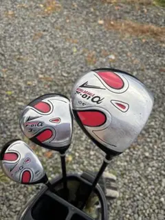 ワールドイーグル　F-01 α 1W 3W U5 カーボン（S） 3本セット